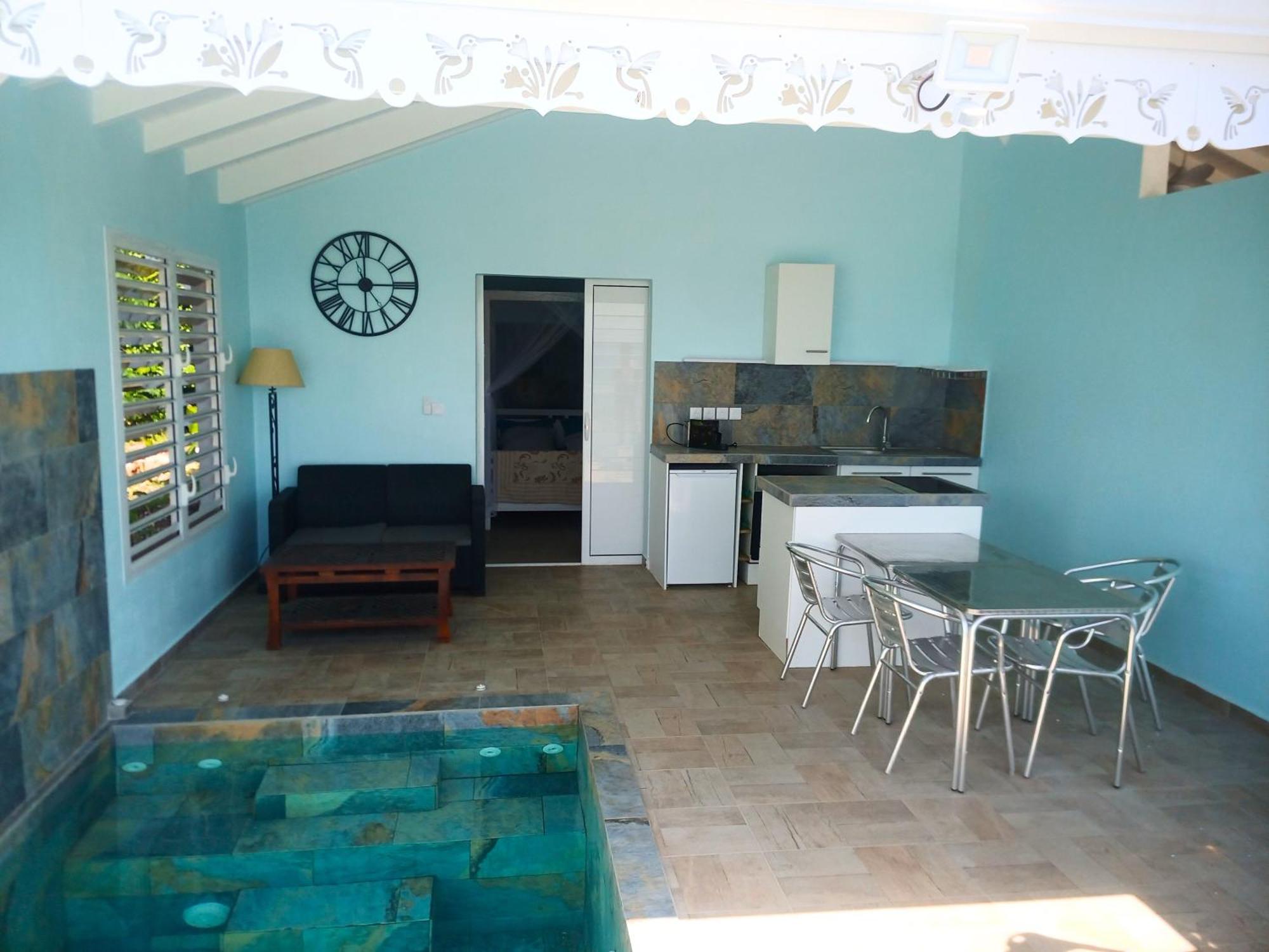 Aux Colibris Amoureux : Loft De Standing Avec Vue Mer Grand-Bourg  Exterior photo