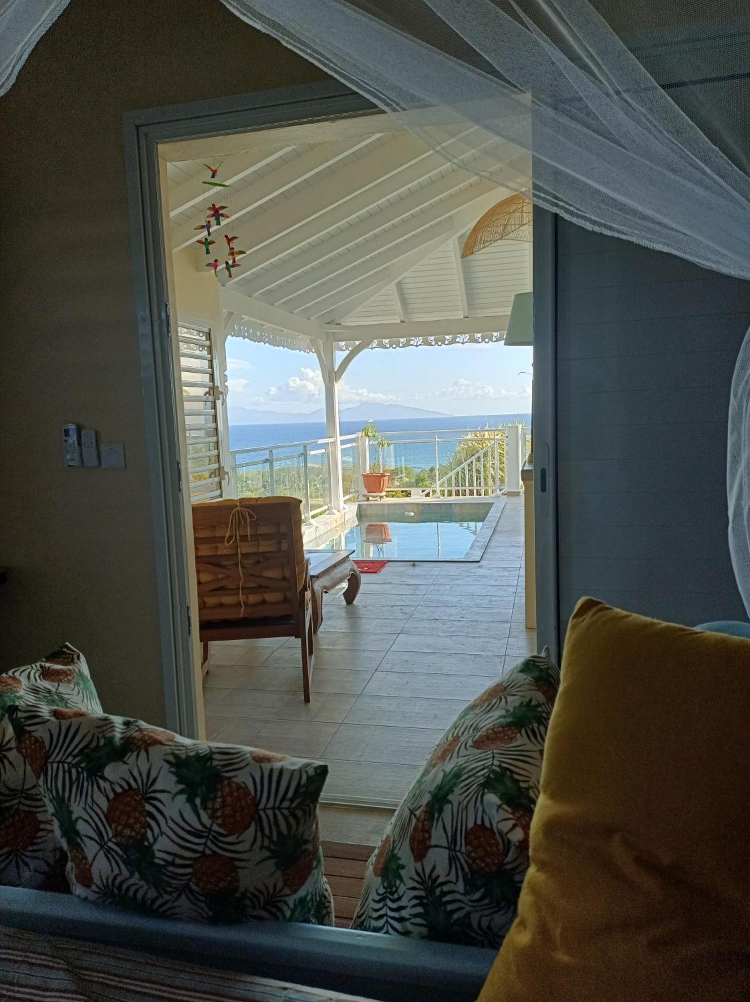 Aux Colibris Amoureux : Loft De Standing Avec Vue Mer Grand-Bourg  Exterior photo