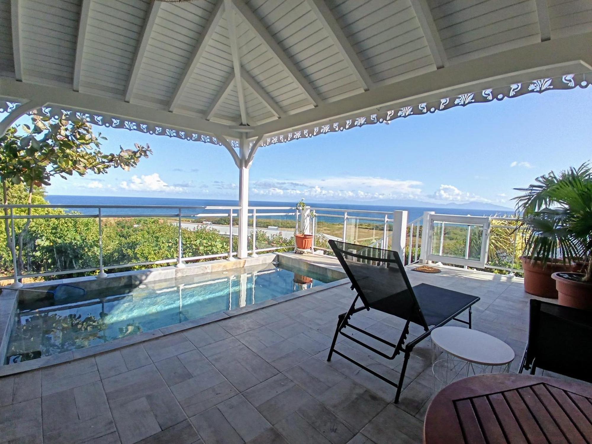 Aux Colibris Amoureux : Loft De Standing Avec Vue Mer Grand-Bourg  Exterior photo